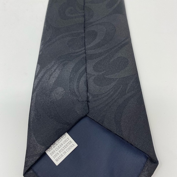 Steve Harris DNA Helix Handmade Tie Black and Grey. - Picture 4 of 6